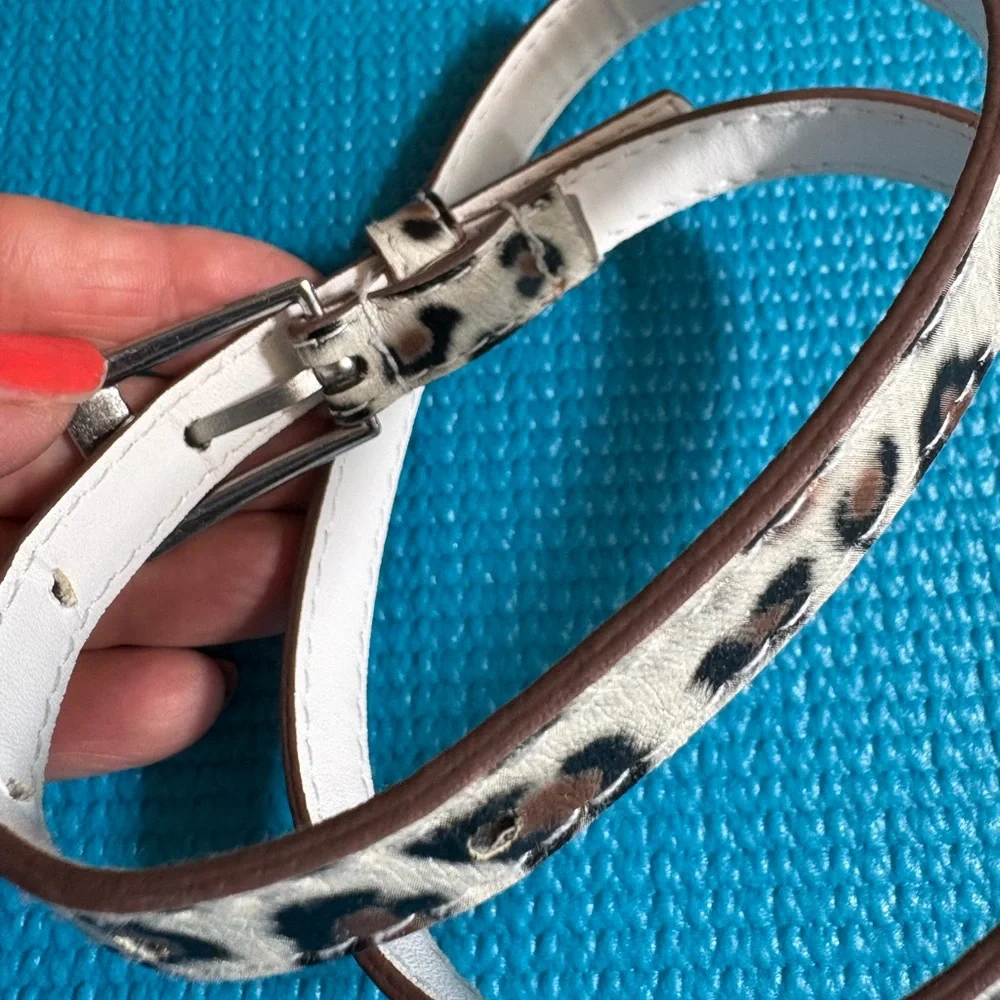 Leopard Print Child’s Belt 8